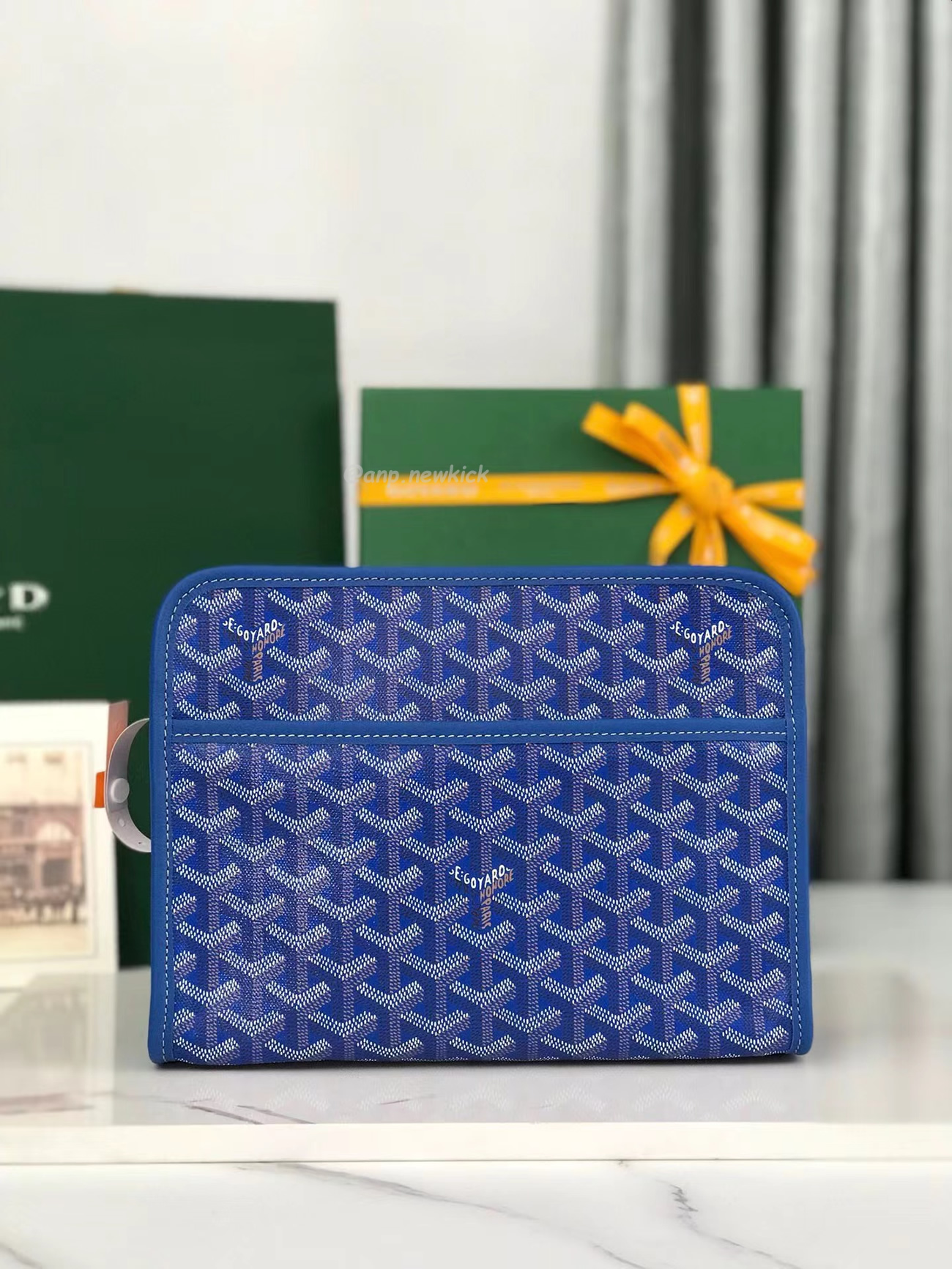 Goyard Jouvence Toiletry Bag Mm Green Black White Blue Purple Red Yellow (29) - www.newkick.vip